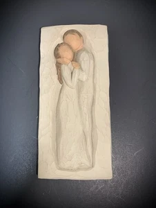 Willow Tree Figurine Wall Plaque In Love's Embrace Susan Lordi 2002 - Picture 1 of 10