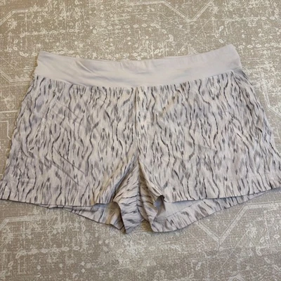 Athleta Trekki North 短女式 22 码抽象印花运动短裤 — 第 1/4 张图片