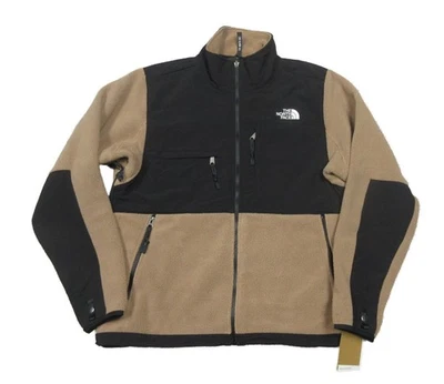 The North Face Men's Latte Brown/Black Colorblock Retro Denali Fleece Jacket - Image 1 of 4