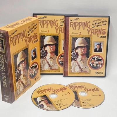Complete Ripping Yarns DVD (2005) Michael Palin Terry Jones BBC Comedy VG+ — 第 1/3 张图片