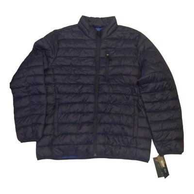 Club Room Quilted Packable Puffer Jacket Zip Pockets Insulated Performance - Image 1 of 4