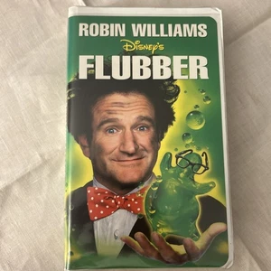 Flubber 1998 VHS Disney's Robin Williams Clamshell Edition Tested and Working - Picture 1 of 5