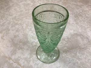 Vaso de té helado verde Chantilly sándwich de vidrio Tiara Indiana SOLO (1) - Imagen 1 de 4
