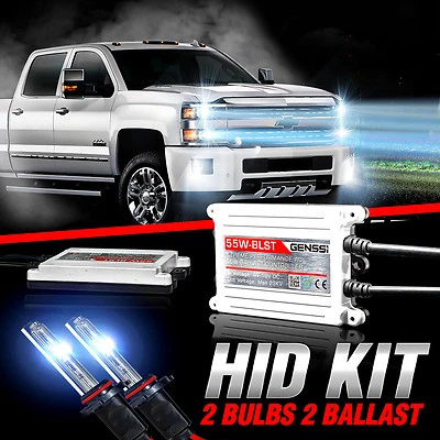 Genssi HID Xenon Conversion Kit Bulbs For GMC Sierra 2007 to 2013 - Image 1 of 4
