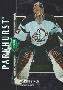 2002-03 Parkhurst Hockey Silver #139 Martin Biron 03/50