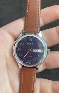 Vintage Men's watch Slava mechanical 26 jewels Soviet USSR - Picture 1 of 8