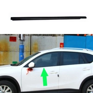 1x Para Mazda CX-5 cx5 2013-2016 Puerta Delantera Izquierda Ventana Tira Negra Sellador Borde - Imagen 1 de 1