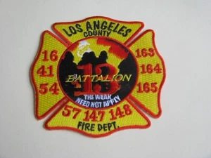 LA County Battalion 13 NEW Fire Patch !! - Picture 1 of 2
