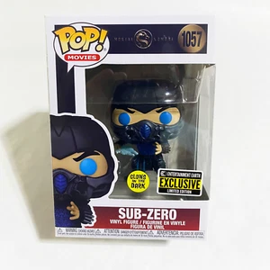 Figura Vinilo Funko Pop Exclusiva de Mortal Kombat Glow in the Dark Sub-Zero EE - Imagen 1 de 8