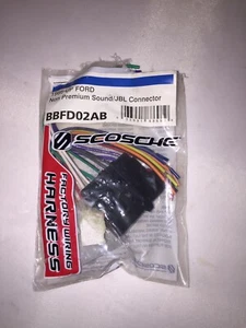 1986 FORD NON PREMIUM SOUND/JBL CONNECTOR BBFD02AB FACTORY WIRING HARNESS - Bild 1 von 2
