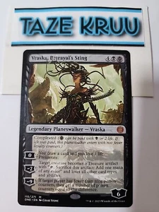 Vraska, Betrayal's Sting Promo Pack: Phyrexia: All Will Be One Regular - Picture 1 of 2