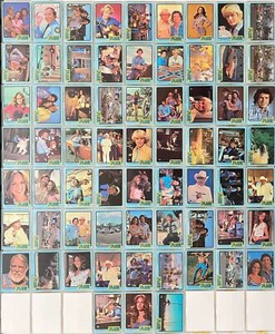 1980 Dukes of Hazzard Series 1 Blue VTG Complete Trading Card Set of 66 Donruss