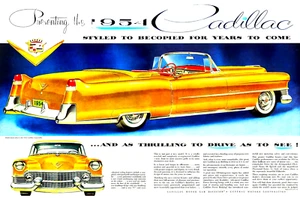 Vintage schöne Autowerbung auf 2,5 x 3,5" Handarbeit Kühlschrankmagnet 3 Schicht Qualität - Bild 1 von 4