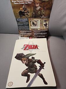 Legend of Zelda Twilight Princess Wii Strategy Guide Premiere Edition + Affiche ! 