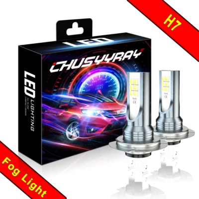 Para Mercedes-Benz ML350 2003-2015 Super Blanco H7 Faro LED Bombillas de haz bajo 2x Foto 1 de 4