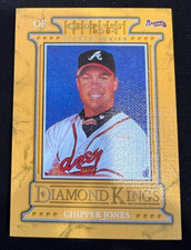 CHIPPER JONES Atlanta Braves 2004 Donruss Studio Series Diamond Kings #069/250
