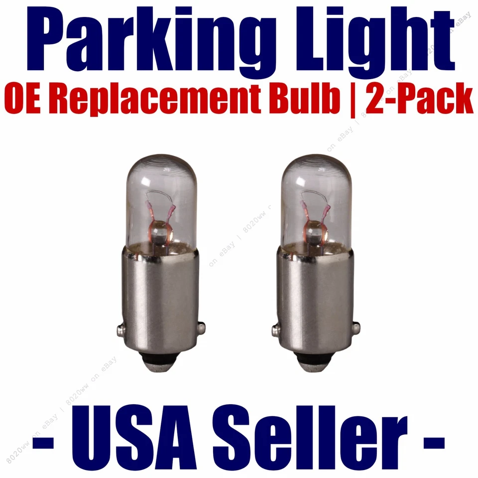 Parking Light Bulb 2-pack OE Replacement Fits Listed Volkswagen Vehicles - 3893 - Image 1 of 1