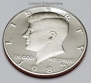 1985 S Kennedy Half Dollar CLAD ✼PROOF✼ - Bild 1 von 2