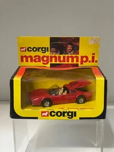 Vintage 1981 Corgi 298 Magnum p.i. Ferrari 308GTS Mint condition unused Box ok - Picture 1 of 14