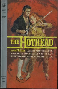 vtg pulp book novel The Hothead by Leon Phillips Pocket Books First Edition - Picture 1 of 1