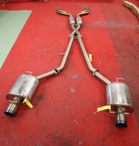 Invidia HS07IG4G3S for 08-15 Infiniti G35/G37 Sedan 4dr Q300 Stainless TipCB(M9) - Picture 1 of 10