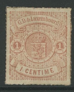 LUXEMBURGO, COMO NUEVO, #13, OG HR, FANTÁSTICO CENTRADO - Imagen 1 de 1