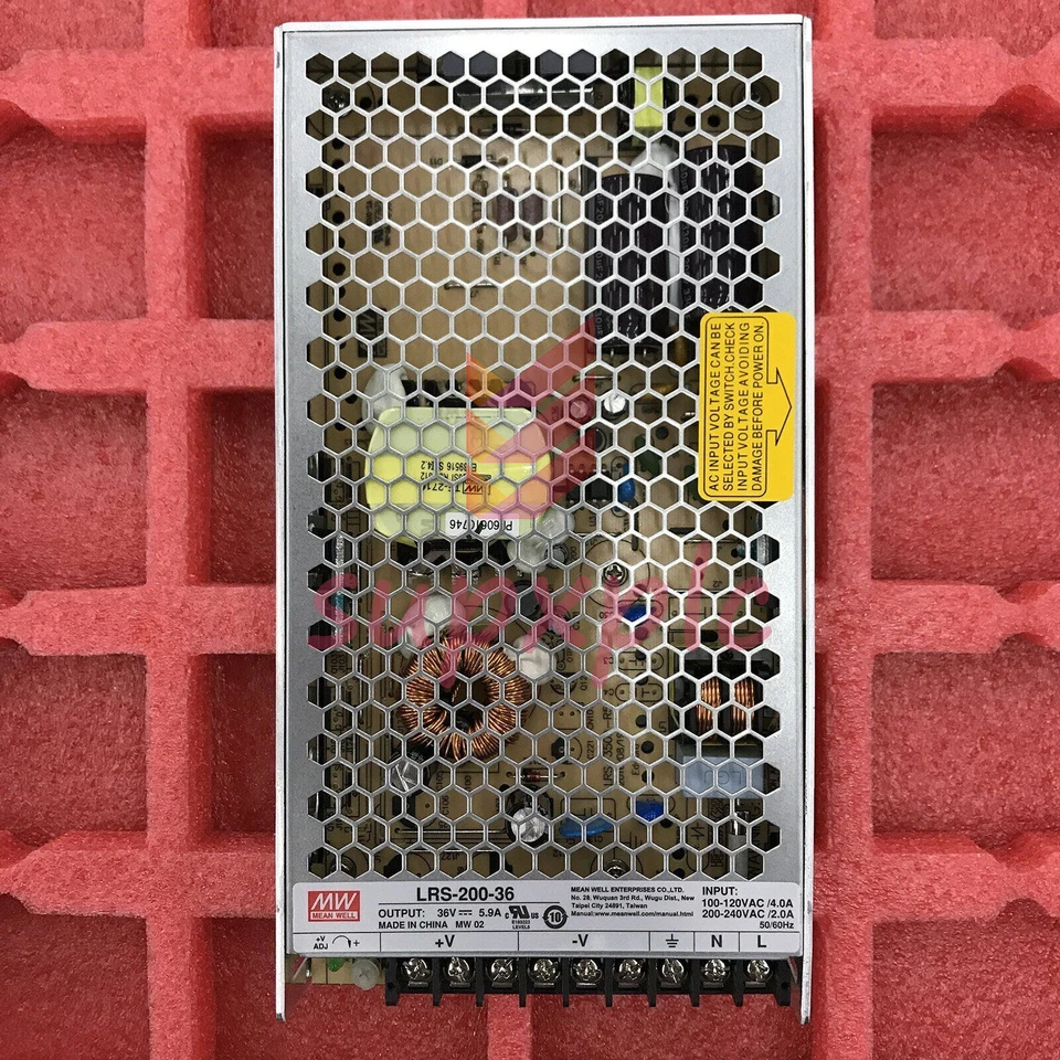 1pcs Mean Well Lrs-200-36 Switching Mode Power Supply