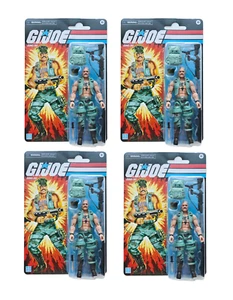 2022 Hasbro | GI Joe | Gung Ho | Retro 6" Figur | 4er Set - Bild 1 von 5