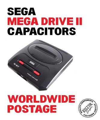 Sega Mega Drive Model II Capacitors / Complete 31 x Cap Kit / Repair Kit - Image 1 of 4