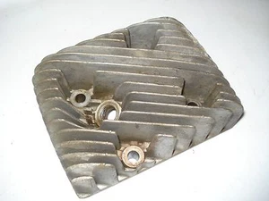 1970 Skidoo Alpine 399 R Bombardier Left Cylinder Head Bad Spark Plug Threads - Picture 1 of 6