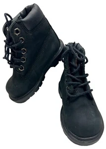Timberland Boots Toddler 6Months Black Classic Waterproof Boots (10810) - Picture 1 of 9