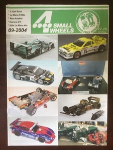 4 SMALL WHEELS - GRAND PRIX MODELS CATALOGUE - SEPTEMBER 2004 - CARRERA GT - Picture 1 of 1