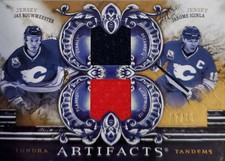 2010-11 Upper Deck Artifacts Dual Jersey Jay Bouwmeester And Jarome Iginla #7/10