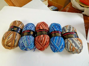Steinbach Wolle Aktiv Effekt Sock Yarn 3 Colors - Picture 1 of 4