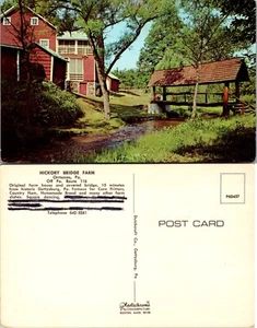 Postal de Hickory Bridge Farm Orchard Pennsylvania PA - Imagen 1 de 1