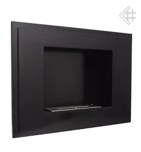 Bio Ethanol Kamin ALPHA schwarz Wandkamin Deko Bioethanol Feuerstelle - Bild 1 von 3