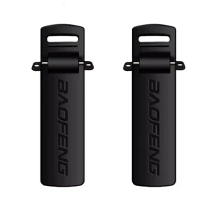 2PC Walkie Talkie Accessories Back Belt Clip for Baofeng 2-way Radio UV5R / 5RA - Picture 1 of 7