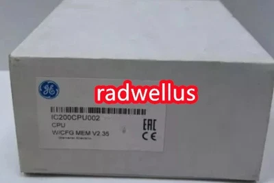 New In Box GE IC200CPU002 Fanuc CPU Module IC200CPU002 - Image 1 of 2