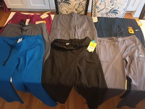 Carhartt And Wonder Wink Scrubs Lot Of 7 Pants Size Medium - Picture 1 of 15