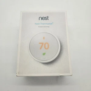 Nest Thermostat E Programmable Smart  White - Picture 1 of 4