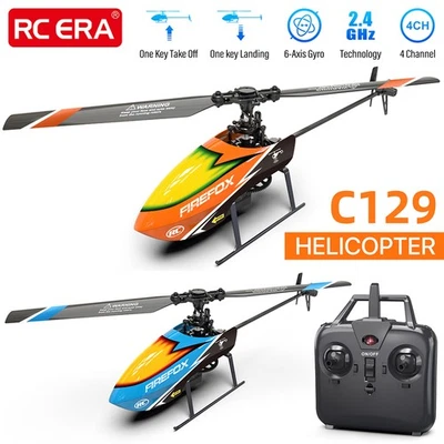 RC ERA C129 4CH Aititude Control 6-axis Gyro Remote Control RC Helicopter - Bild 1 von 4