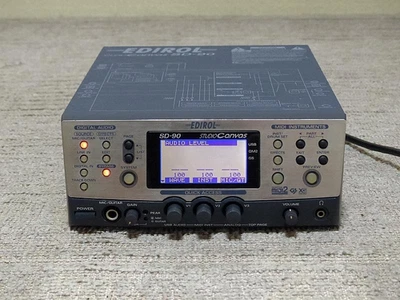 Roland SD-90 EDIROL Studio Canvas MIDI hardware sound source Interface Working - Image 1 of 4
