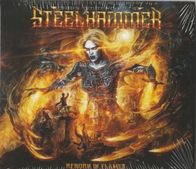 Chris Bohltendahl's Steelhammer - CD - Reborn in Flames - Digipak - NEUWARE! - Bild 1 von 2