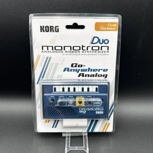 Korg Monotron DUO Analog Ribbon Sintetizzatore Portatile Venditore USA NUOVO SIGILLATO - Foto 1 di 2