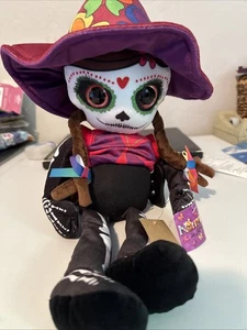 Tag der Toten Puppe Skelett Plüsch XOXO Normita Sugar Skull 16 Zoll - Bild 1 von 6