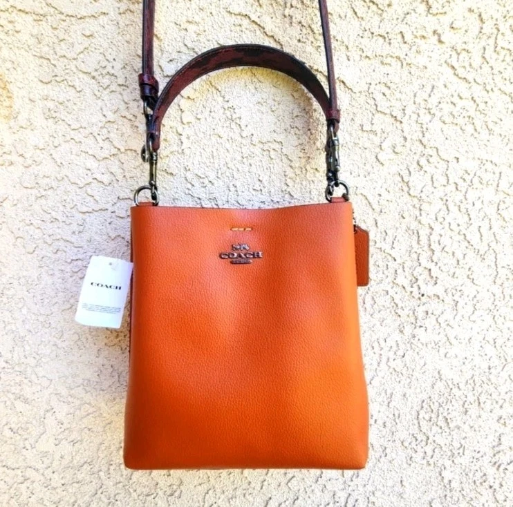 Coach MOLLIE BUCKET BAG 22 (COACH CB901) QB/SUNSET MULTI