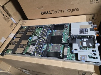 Dell PowerEdge C4140 Server 0=CPU, 0=MEM NVLINK GPU Board 4 V100 16GB & Heatsink - Image 1 of 4
