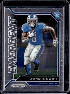 2020 Panini Prizm #18 D'Andre Swift Emergent - Picture 1 of 2