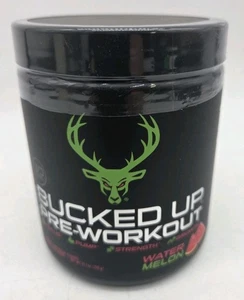 BUCKED UP PRE-WORKOUT WATERMELON NEW 11.2 OZ 30 SERVINGS 05/27 - Picture 1 of 3