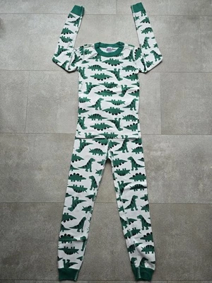 JUEGO DE 10 PIJ LARGO JOHN ALGODÓN ORGÁNICO DINOSAURIO VERDE DINOSAURIO HANNA DIFFERENTSON NIÑOS Foto 1 de 4